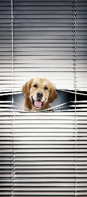 Modern roller blind Golden Dog