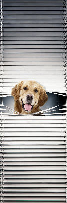 Modern roller blind Golden Dog