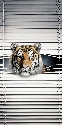Roller blind for large window Tiger