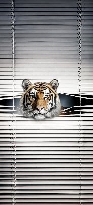 Roller blind for large window Tiger
