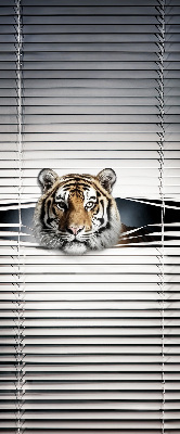 Roller blind for large window Tiger