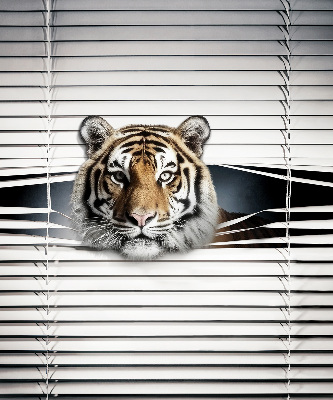 Roller blind for large window Tiger