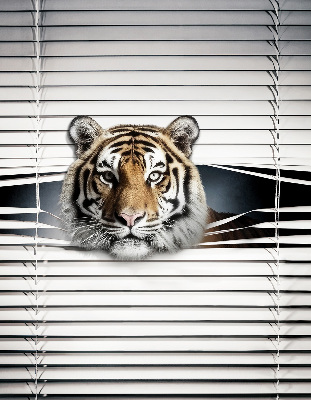 Roller blind for large window Tiger