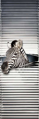 Fabric roller blind Ribs