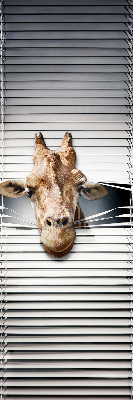 Modern roller blind Giraffe