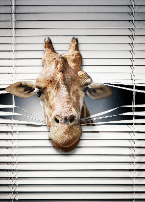 Modern roller blind Giraffe