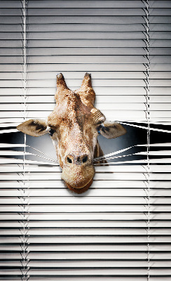 Modern roller blind Giraffe