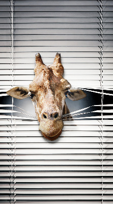 Modern roller blind Giraffe