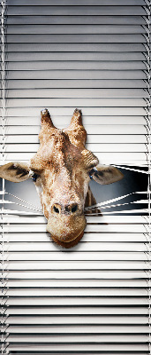 Modern roller blind Giraffe