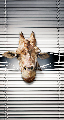 Modern roller blind Giraffe