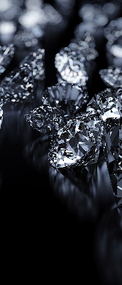 Blackout roller blind Diamonds and sparkle