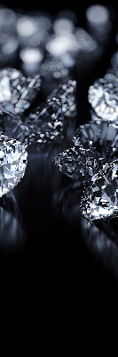 Blackout roller blind Diamonds and sparkle