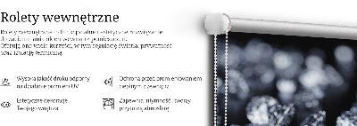 Blackout roller blind Diamonds and sparkle