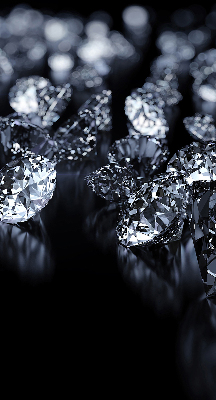 Blackout roller blind Diamonds and sparkle