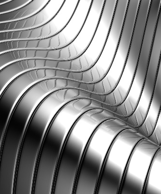 Blackout roller blind for window Metallic abstraction