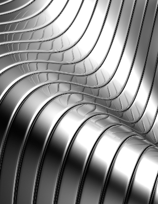 Blackout roller blind for window Metallic abstraction
