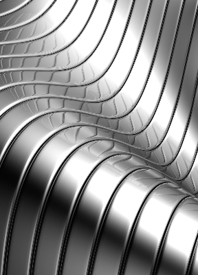 Blackout roller blind for window Metallic abstraction