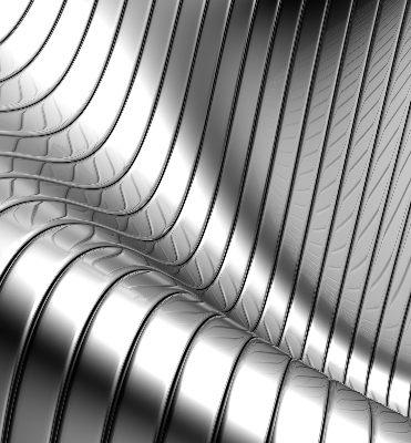 Blackout roller blind for window Metallic abstraction