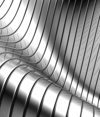 Blackout roller blind for window Metallic abstraction