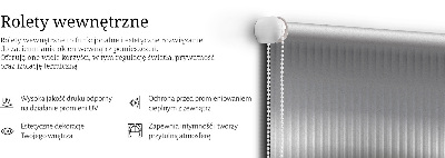 Fabric roller blind for window Steel abstraction