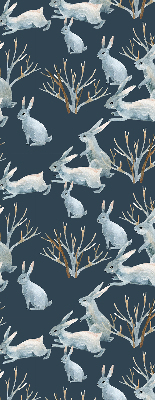 Blackout roller blind Rabbits and Sticks