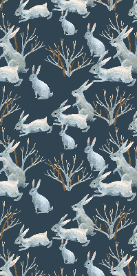 Blackout roller blind Rabbits and Sticks