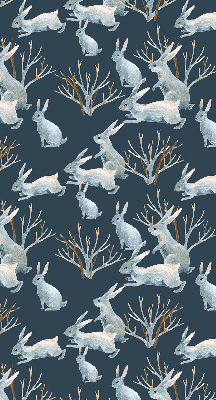 Blackout roller blind Rabbits and Sticks