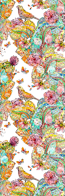 Blackout roller blind for window Colorful pattern of nature