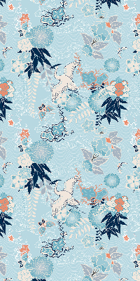 Blackout roller blind Blue nature