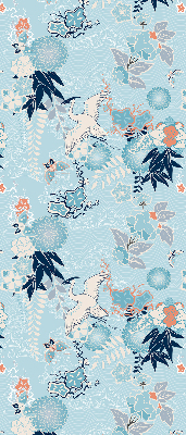 Blackout roller blind Blue nature