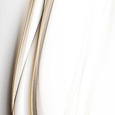 Fabric roller blind for window Wave on a white background