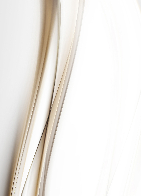 Fabric roller blind for window Wave on a white background