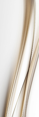Fabric roller blind for window Wave on a white background