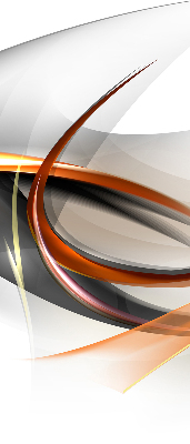 Fabric roller blind for window Orange line pattern