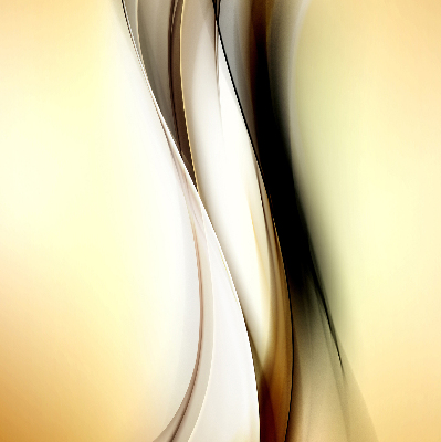 Blackout roller blind Yellow abstraction
