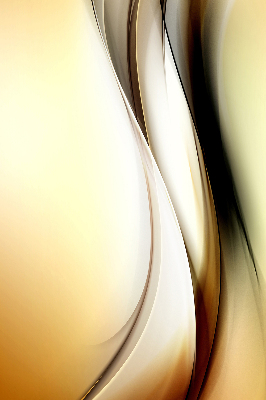 Blackout roller blind Yellow abstraction
