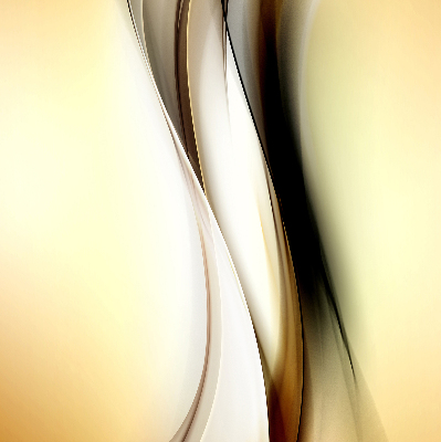 Blackout roller blind Yellow abstraction
