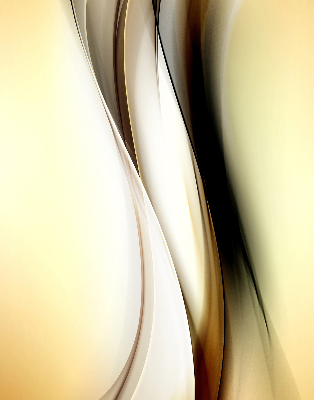 Blackout roller blind Yellow abstraction