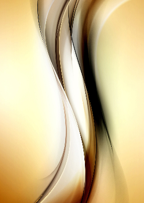 Blackout roller blind Yellow abstraction