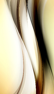 Blackout roller blind Yellow abstraction
