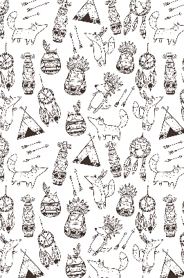 Blackout roller blind Drawn pictures