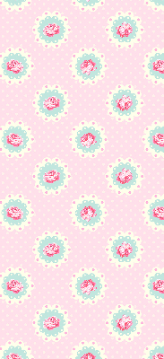 Blackout roller blind Roses