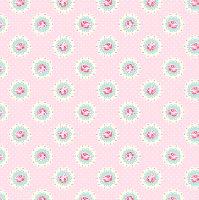 Blackout roller blind Roses