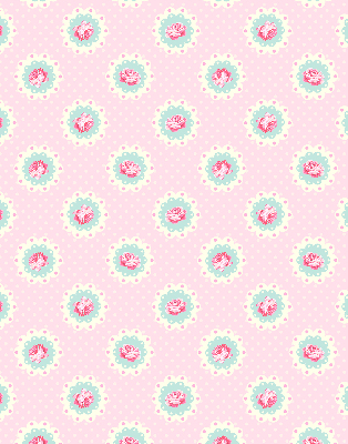 Blackout roller blind Roses