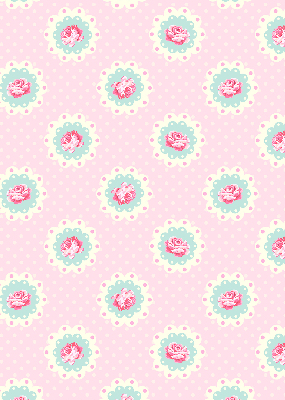 Blackout roller blind Roses