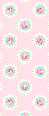 Blackout roller blind Roses