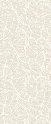 Blackout roller blind for window Leaves