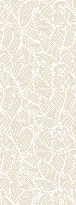 Blackout roller blind for window Leaves
