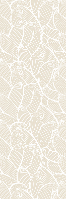 Blackout roller blind for window Leaves