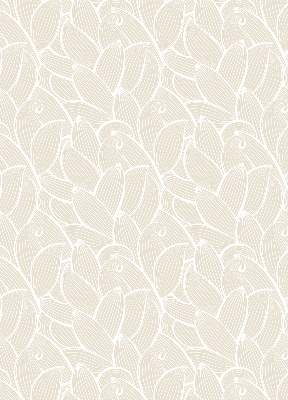 Blackout roller blind for window Leaves